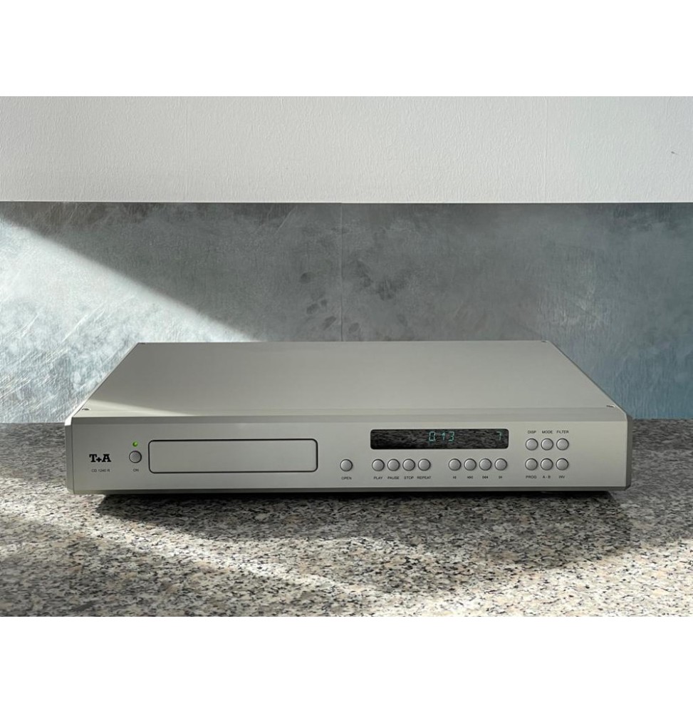 T+A CD 1240 R in silber