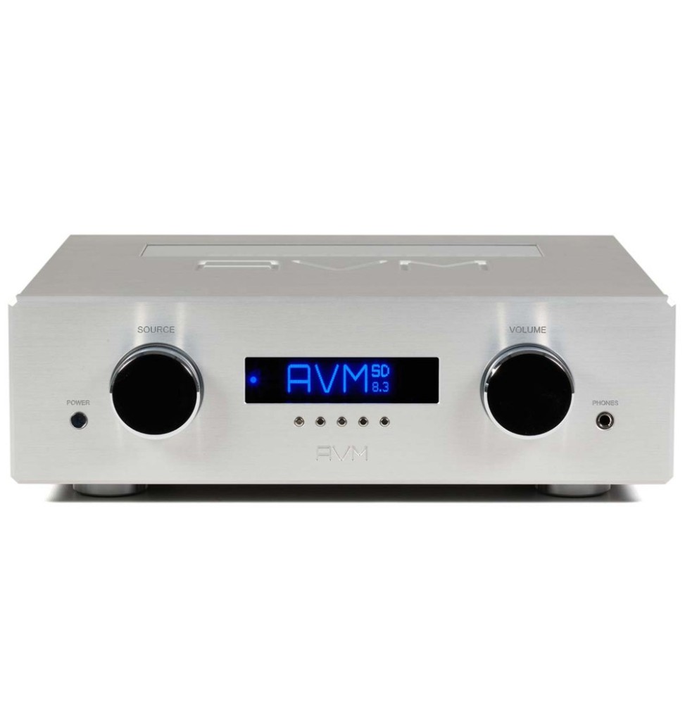 AVM OVATION - SD 8.3  analoger Vorverstärker mit Streaming & DAC mit Ovation Röhren Linestage