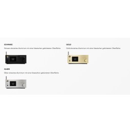 IS-10 All-In-One Vollverstärker von Gold Note - Ausführungen