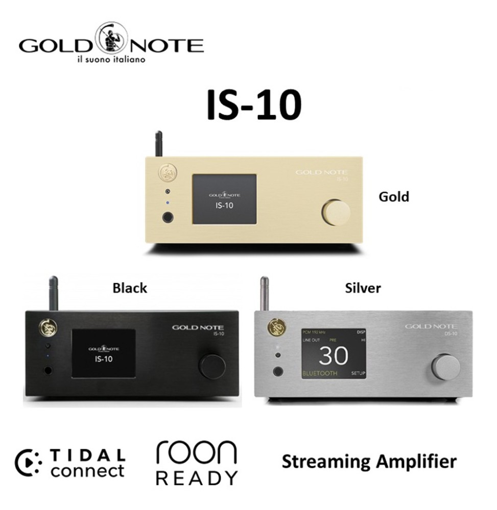 IS-10 All-In-One Vollverstärker von Gold Note