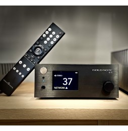 IS-10 All-In-One Vollverstärker von Gold Note mit Fernbedienung