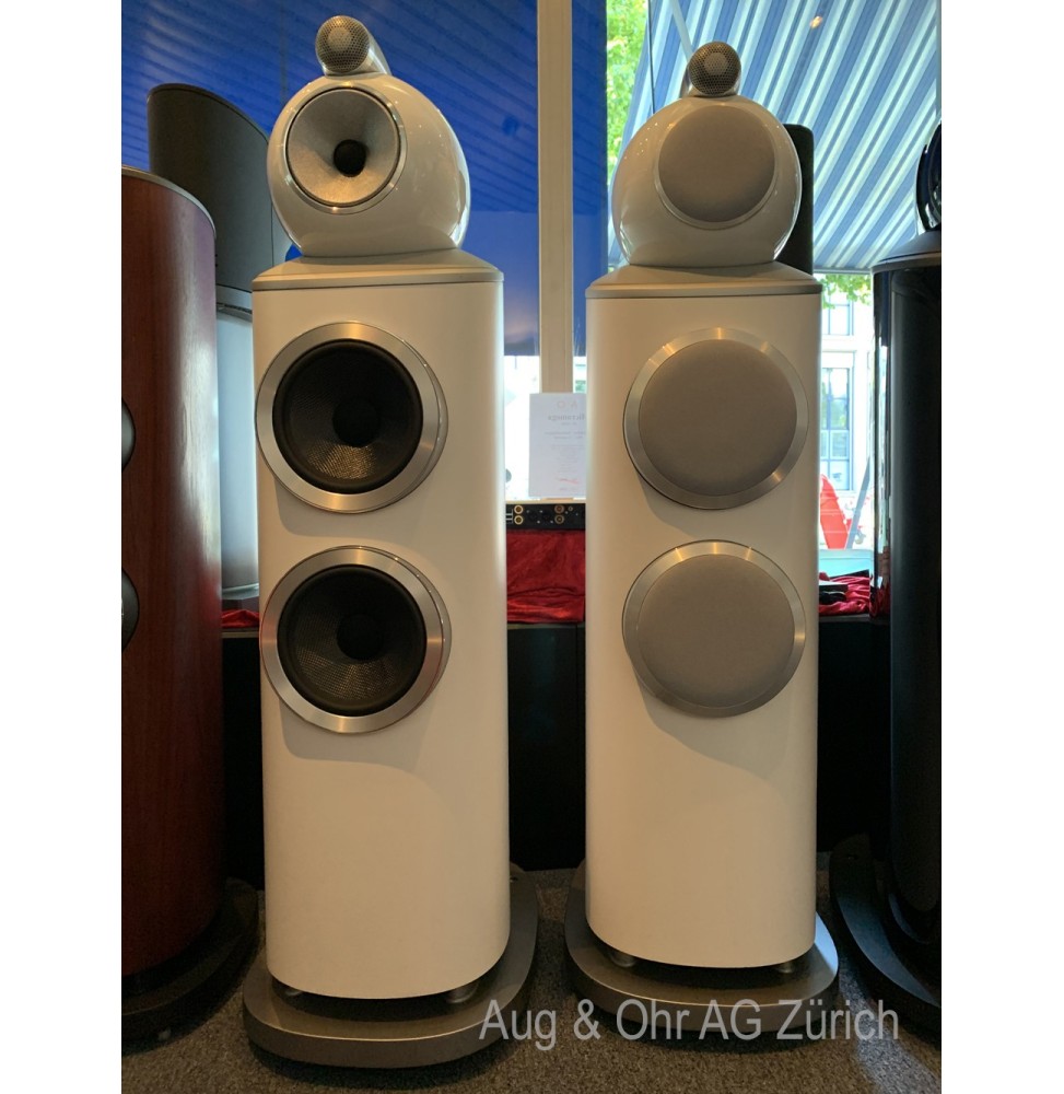 B&W 803 D4 in weiss