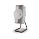 Avantgarde Acoustic - COLIBRI C2 - SAT Gestell schwarz gepulvert - Stoff Nature-Beige - Horn weiss Hochglanz