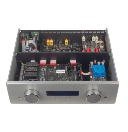 AVM OVATION SD 8.3  analoger Vorverstärker mit Streaming & DAC mit Ovation Röhren Linestage