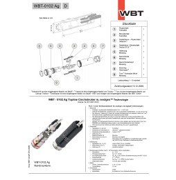 WBT-0102 Ag - Chinchstecker Datenblatt