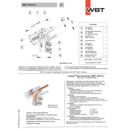 WBT-0610 Cu - Bananenstecker Datenblatt