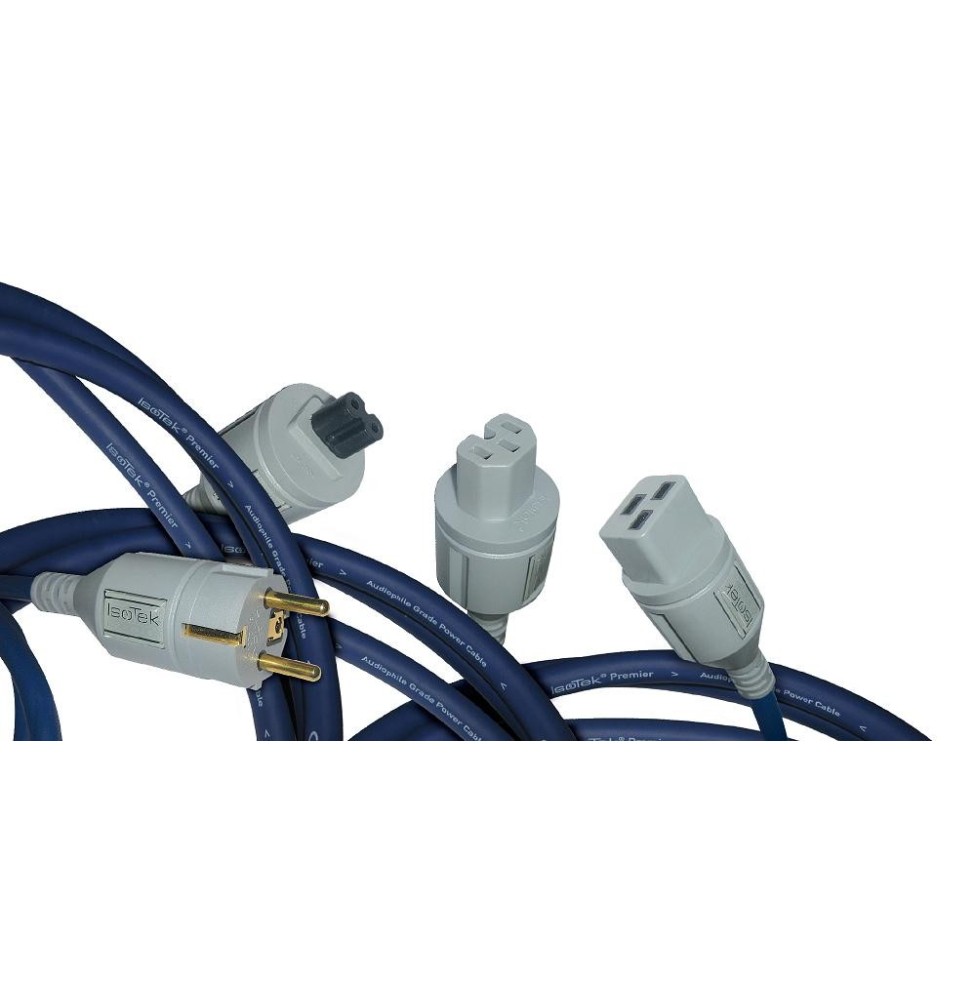 IsoTek EVO3 PREMIER EU-Stecker auf C7, C13, C19